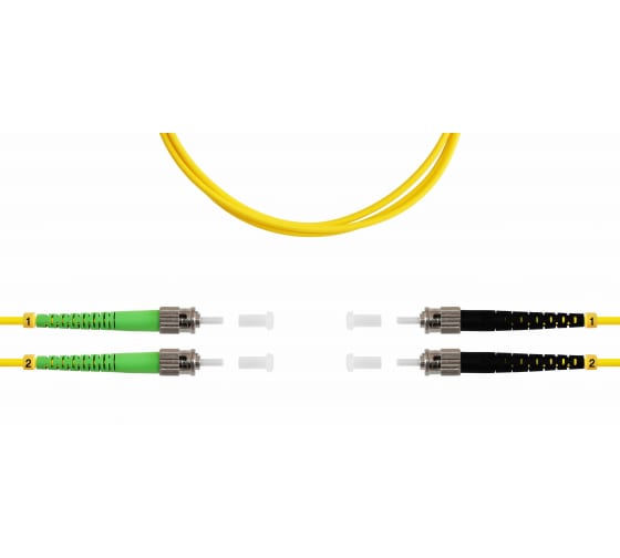 

Патч-корд оптический TopLan, ST/APC-ST/UPC, одномодовый, 9/125, OS2, двойной, 15м, желтый (DPC-TOP-652-ST/A-ST/U-15)