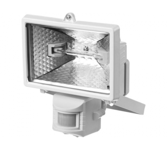 

Прожектор галогенный STAYER MAXLight, 150Вт, IP54, датчик движения, белый (57111-W), MAXLight