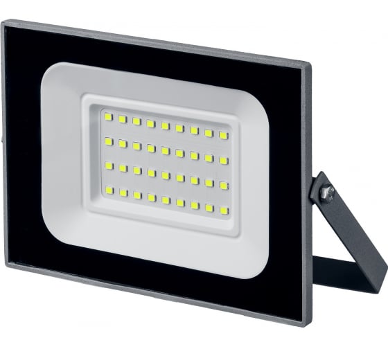 

Прожектор светодиодный STAYER LED-Max, 30Вт, 2400лм, 6500K, IP65, серый (57131-30_z01), LED-Max