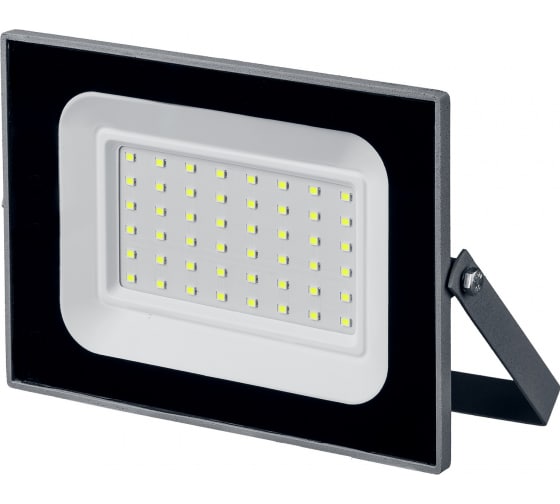 

Прожектор светодиодный STAYER LED-Max, 50Вт, 4000лм, 6500K, IP65, серый (57131-50_z01), LED-Max
