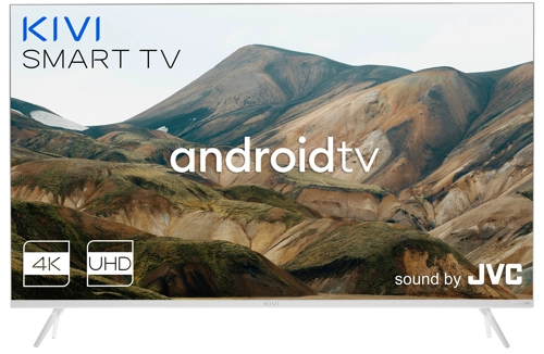 

Телевизор 43" Kivi 43U790LW, 4K, 3840x2160, DVB-T /T2 /C, HDMIx4, USBx3, WiFi, Smart TV, белый, 43U790LW