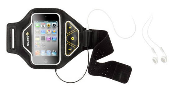 Чехол Griffin AeroSport Control влагозащита кнопки управления для Apple iPod Touch 4 черный GB01721 3050₽