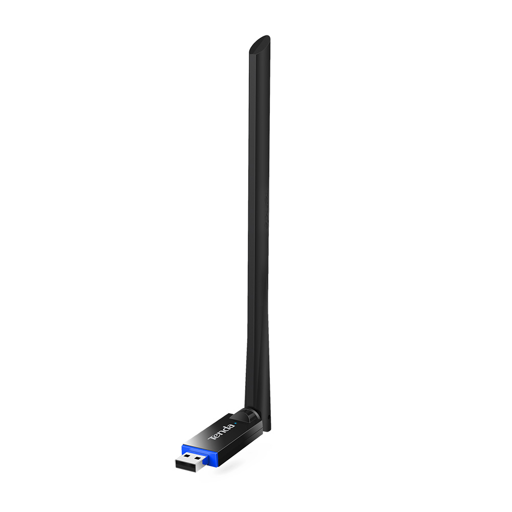 Адаптер Wi-Fi Tenda U10, 802.11a/b/g/n/ac, 2.4 / 5 ГГц, до 633 Мбит/с, 20 дБм, USB, внешних антенн: 1x6 дБи