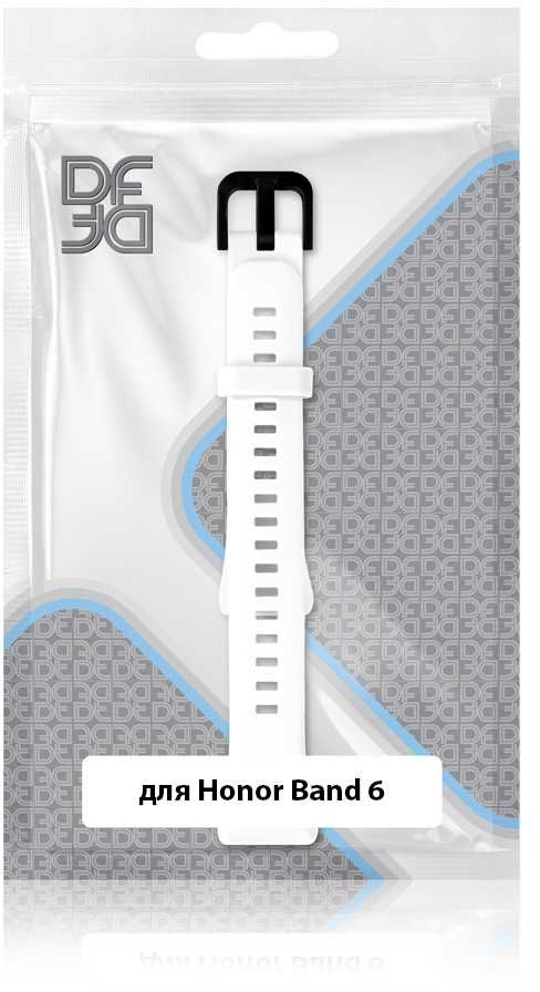 

Ремешок DF для Honor Band 6, белый (hwclassicband-04 (white))