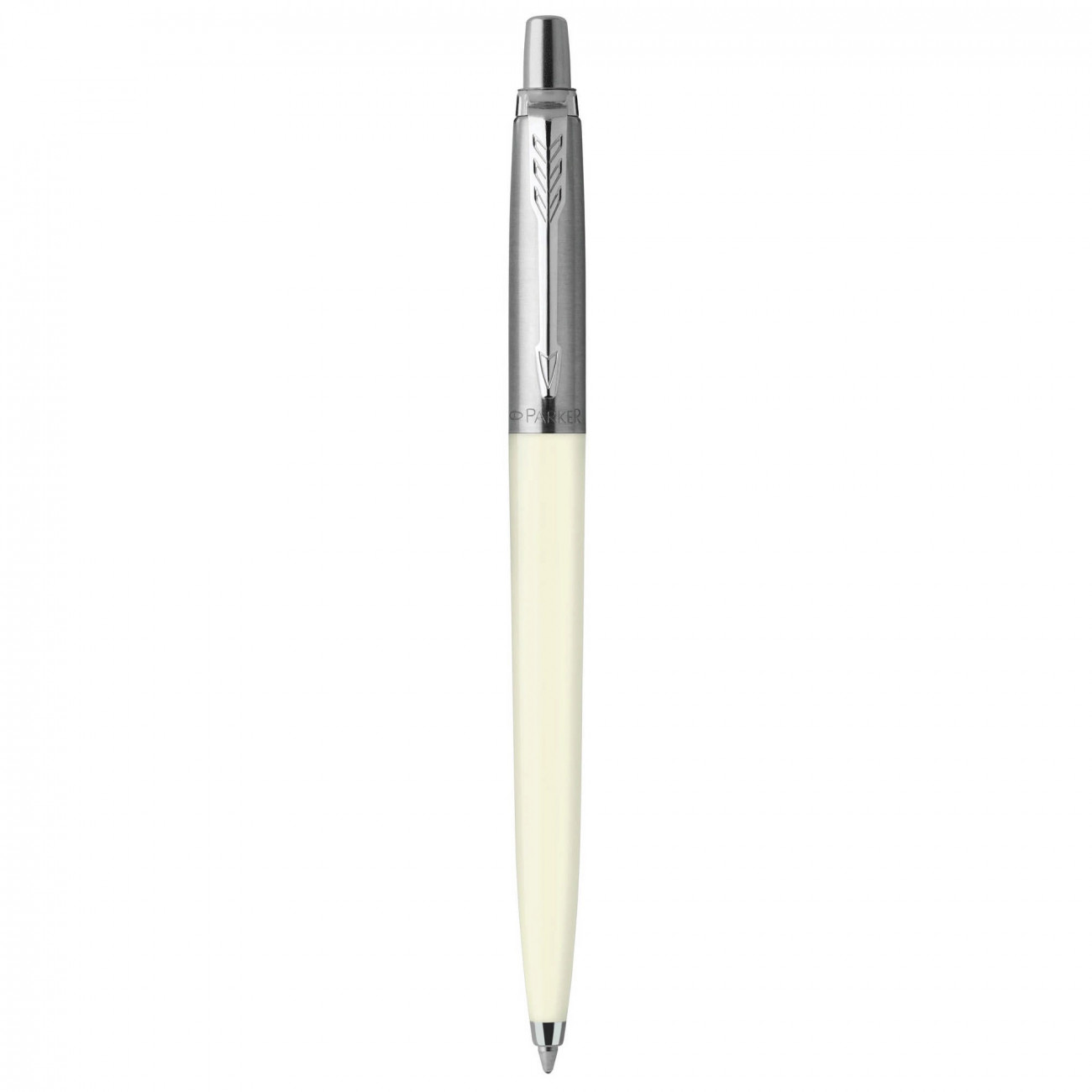 

Ручка шариковая автомат Parker Jotter Original K60 Ivory 9060C, синий, сталь/пластик, подарочная упаковка (R2123134), K60 Ivory 9060C