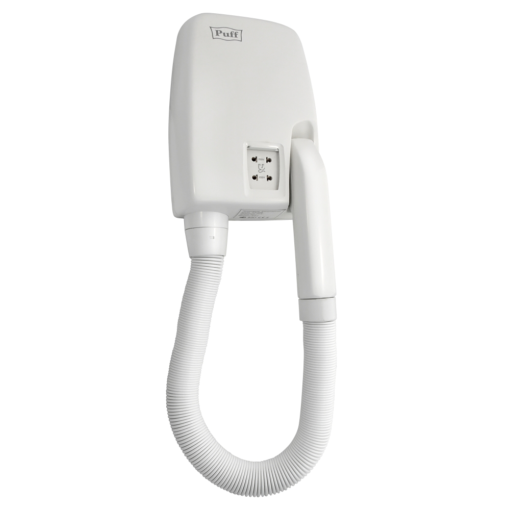 

Фен Puff 850B 850Вт, режимов: 3, белый (1405.021), 850B