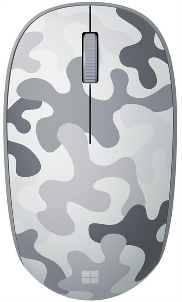 Мышь беспроводная Microsoft Bluetooth Mouse, оптическая светодиодная, Bluetooth, арктический камуфляж (8KX-00012)