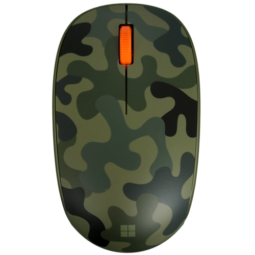 Мышь беспроводная Microsoft Bluetooth Mouse, оптическая светодиодная, Bluetooth, лесной камуфляж (8KX-00036)