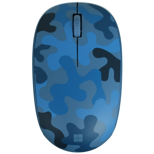 

Мышь беспроводная Microsoft Bluetooth Mouse, оптическая светодиодная, Bluetooth, ночной камуфляж (8KX-00024), Bluetooth Mouse