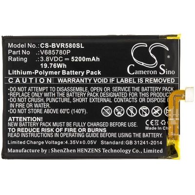 

Аккумулятор CameronSino CS-BVR580SL/BVR580SL для Blackview BV5800, Li-Pol, 5200mAh, 3.8V, CS-BVR580SL