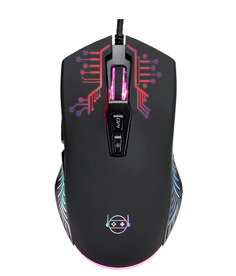 

Мышь проводная TFN Saibot MX-3, 7200dpi, оптическая светодиодная, USB, черный (TFN-GM-MW-MX-3), Saibot MX-3