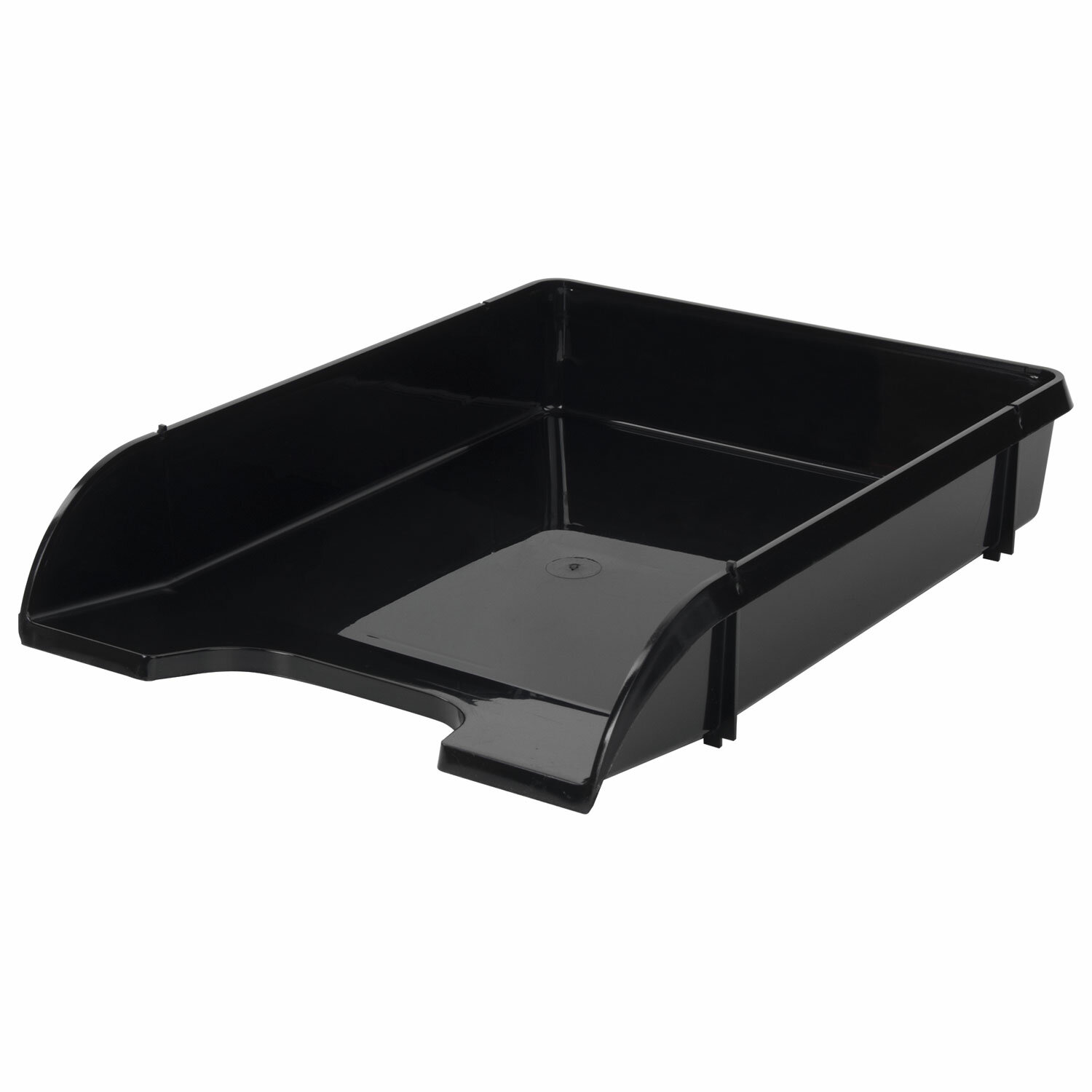 

Лоток для бумаг горизонтальный Brauberg Classic 1 отделение, пластиковый, черный (237285)