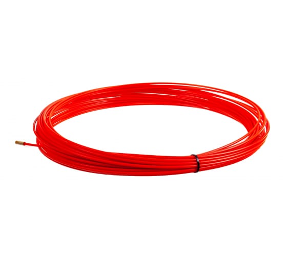 Протяжка кабельная (УЗК) Fortisflex FGP-3.5/30, стекловолокно, 3.5мм, 30м, красный (69446)