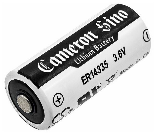 Батарея CameronSino CS, 2/3AA, ER14335, LS14335, 3.6V, 1шт. (CS-ER14335)