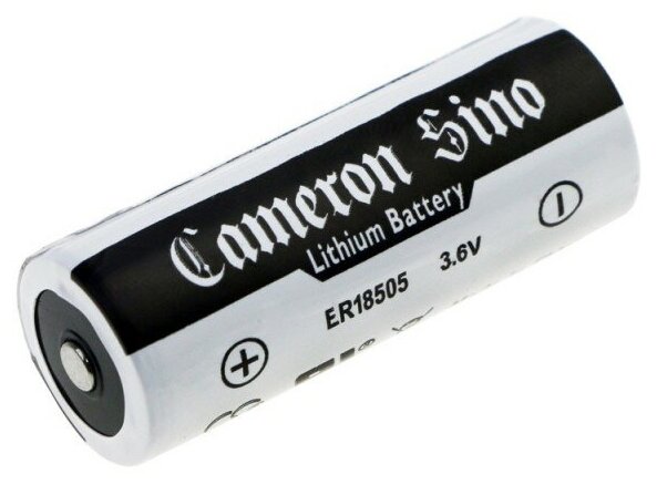 Батарея CameronSino CS, ER18505, 3.6V, 1шт. (CS-ER18505)