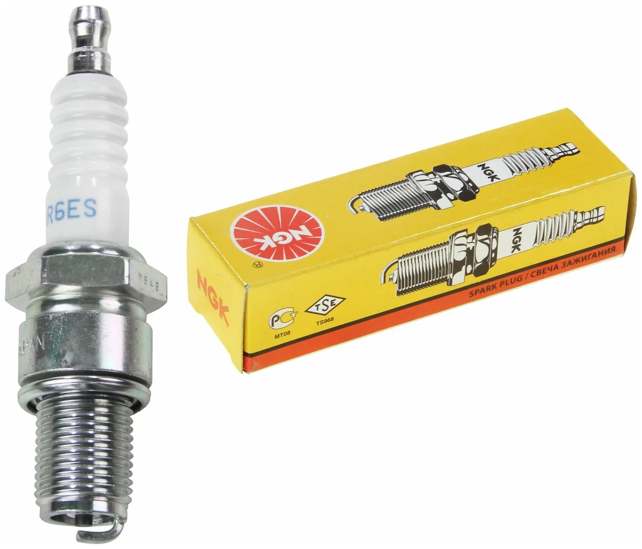 

Свеча зажигания NGK 4922 (BR6ES), 4922