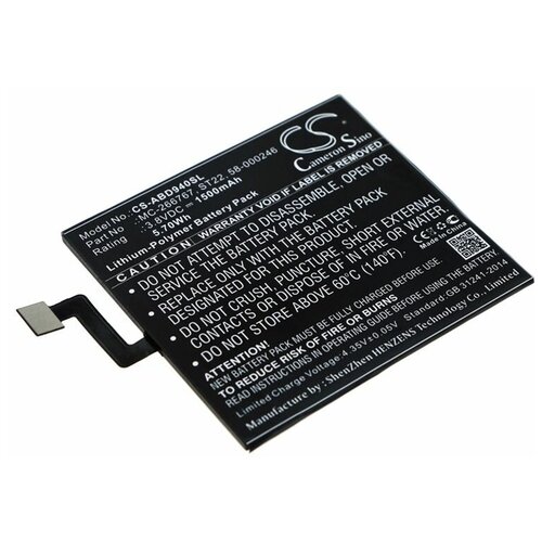 

Аккумулятор CameronSino CS-ABD940SL для Amazon Kindle Paperwhite 4, Li-Pol, 1500mAh, 3.8V, CS-ABD940SL