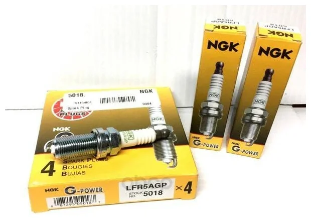 

Свеча зажигания NGK 5018 (LFR5AGP), 5018