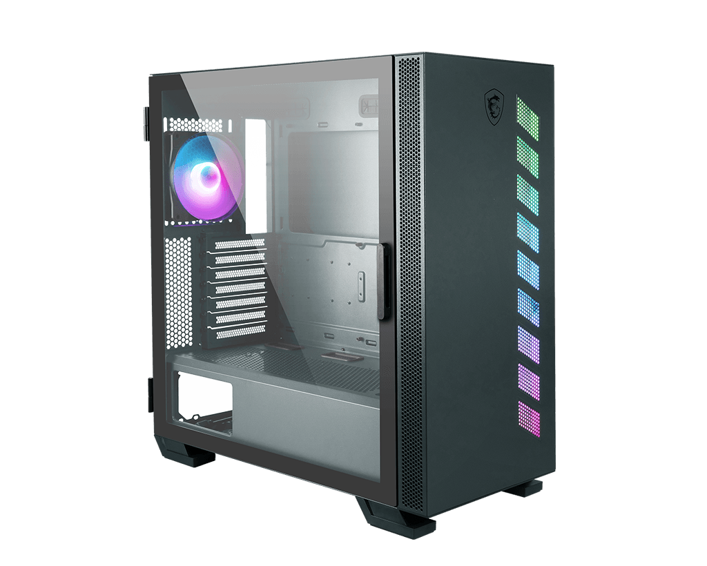 Корпус MSI MAG VAMPIRIC 300R MIDNIGHT GREEN, Midi-Tower, без БП, зеленый