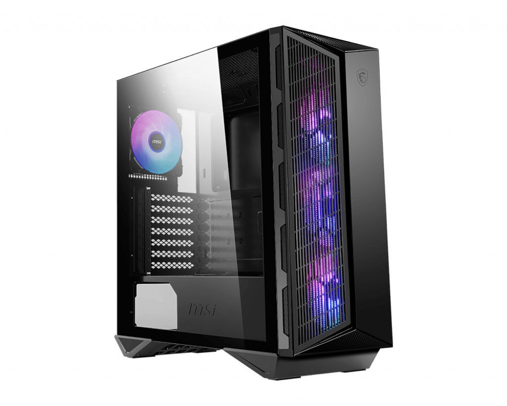

Корпус MSI MPG GUNGNIR 111R, ATX, Midi-Tower, 2xUSB 3.2, USB Type-C, черный, Без БП, MPG GUNGNIR 111R