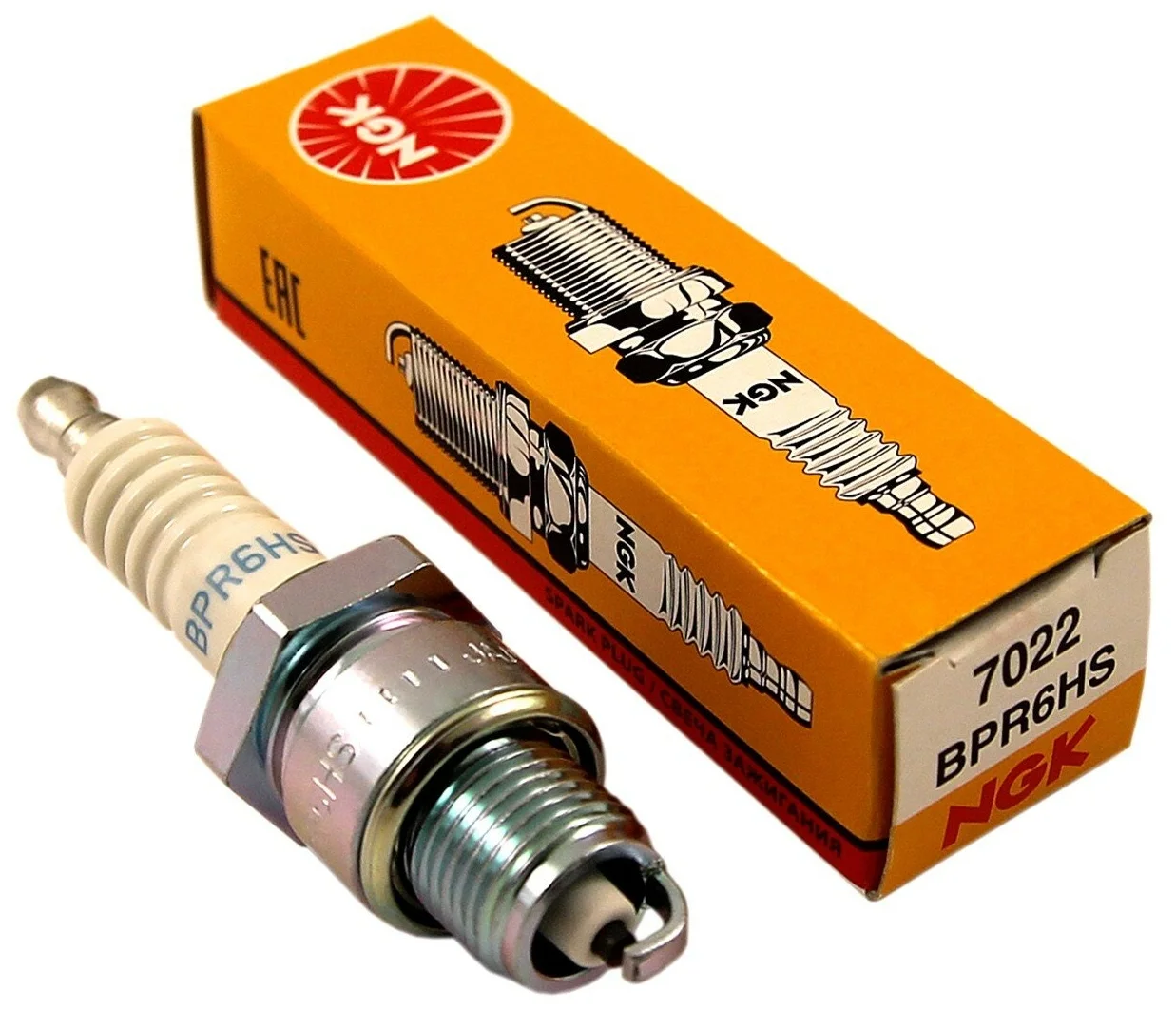 

Свеча зажигания NGK 7022 (BPR6HS), 7022