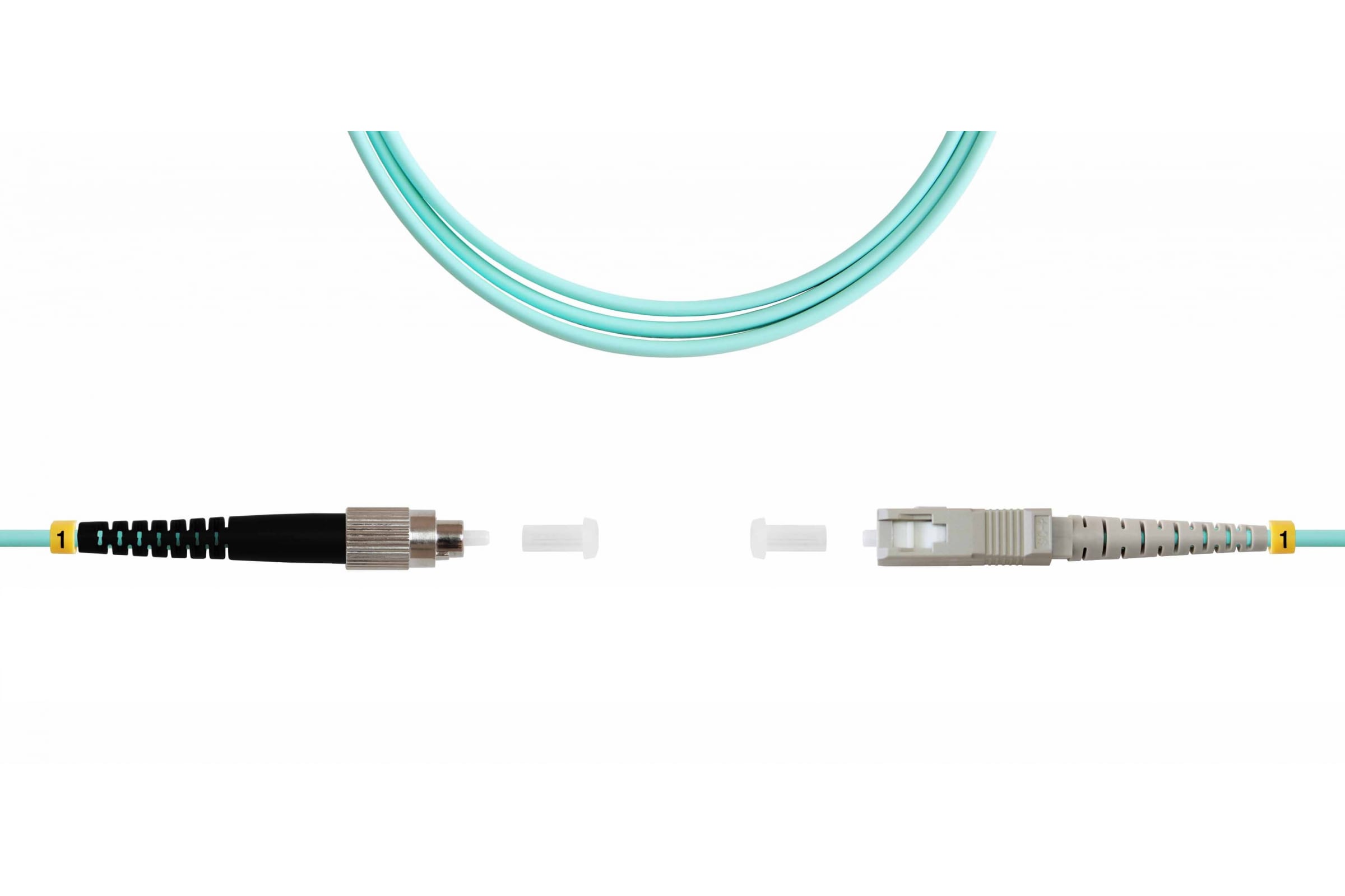 

Патч-корд оптический TopLan, FC/PC-SC/PC, многомодовый, 50/125, OM3, одинарный, 1.5м, бирюзовый (PC-TOP-OM3-FC/P-SC/P-1.5)