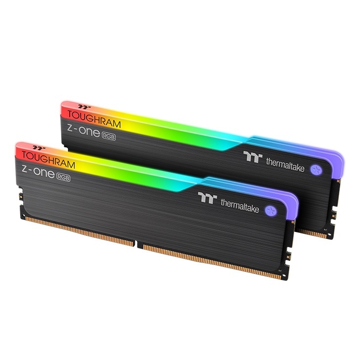 

Комплект памяти DDR4 DIMM 16Gb (2x8Gb), 4400MHz, CL19, 1.45 В, Thermaltake, TOUGHRAM Z-ONE RGB Black (R019D408GX2-4400C19A)