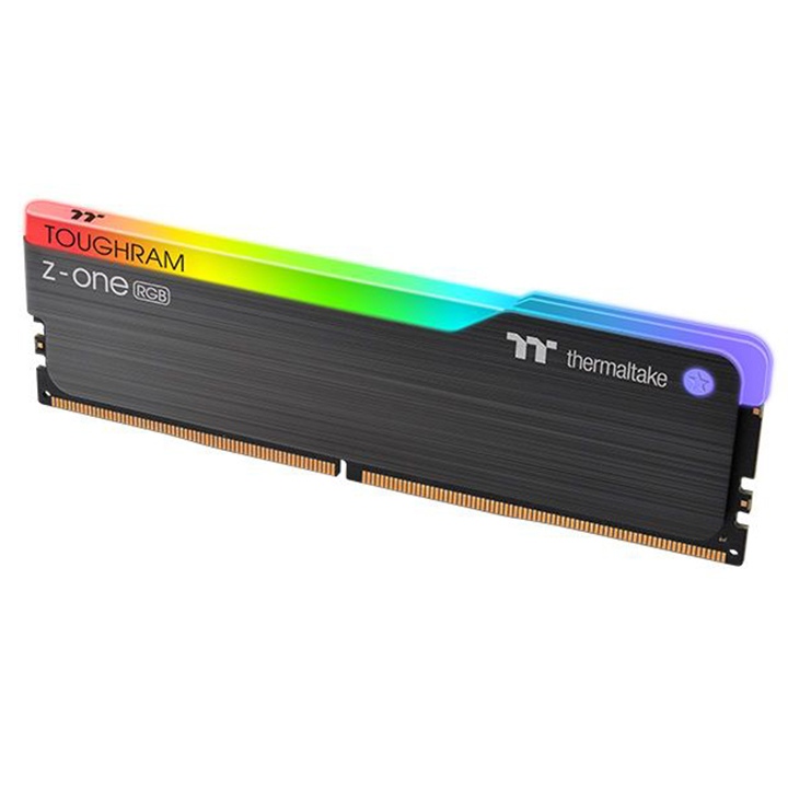 Память DDR4 DIMM 8Gb, 3600MHz, CL18, 1.35 В, Thermaltake, TOUGHRAM Z-ONE RGB Black (R019D408GX1-3600C18S) - фото 1