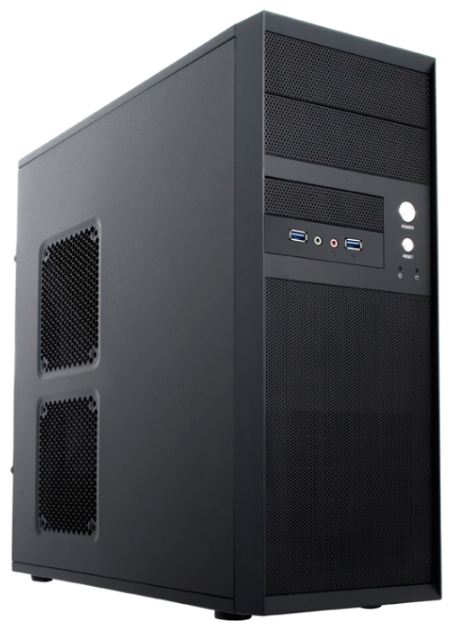 Корпус Chieftec MESH, ATX, Midi-Tower, 2xUSB 3.0, черный, без БП (CQ-01B-U3-OP)