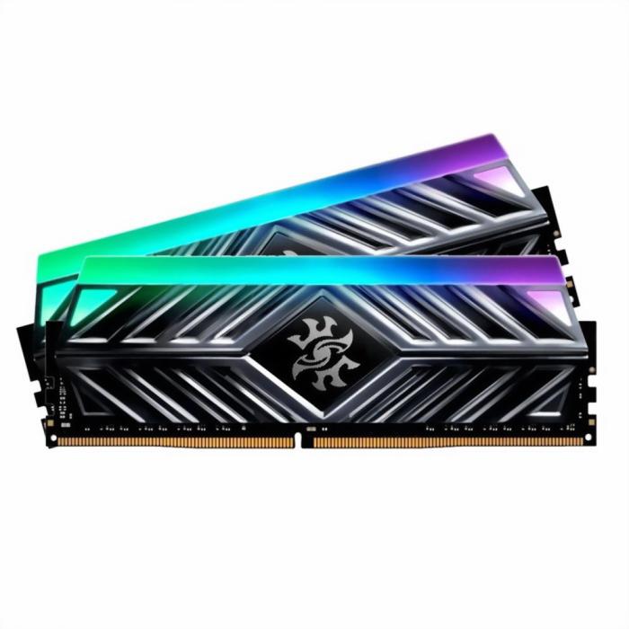 

Комплект памяти DDR4 DIMM 16Gb (2x8Gb), 3200MHz, CL16, 1.35V ADATA SPECTRIX D41 X TUF RGB Black ( AX4U32008G16A-DB41), 0