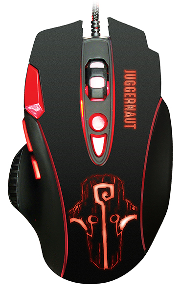

Мышь проводная Qumo Juggernaut M84, 6400dpi, оптическая светодиодная, USB, черный (33803), Juggernaut M84