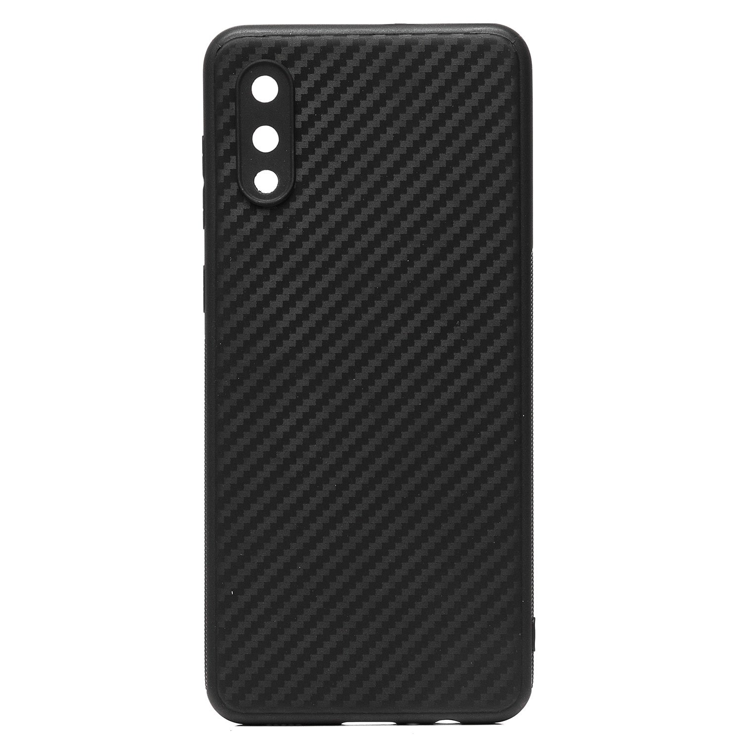 

Чехол-накладка SC263 для смартфона Samsung SM-A022 Galaxy A02, силикон, черный (204317)