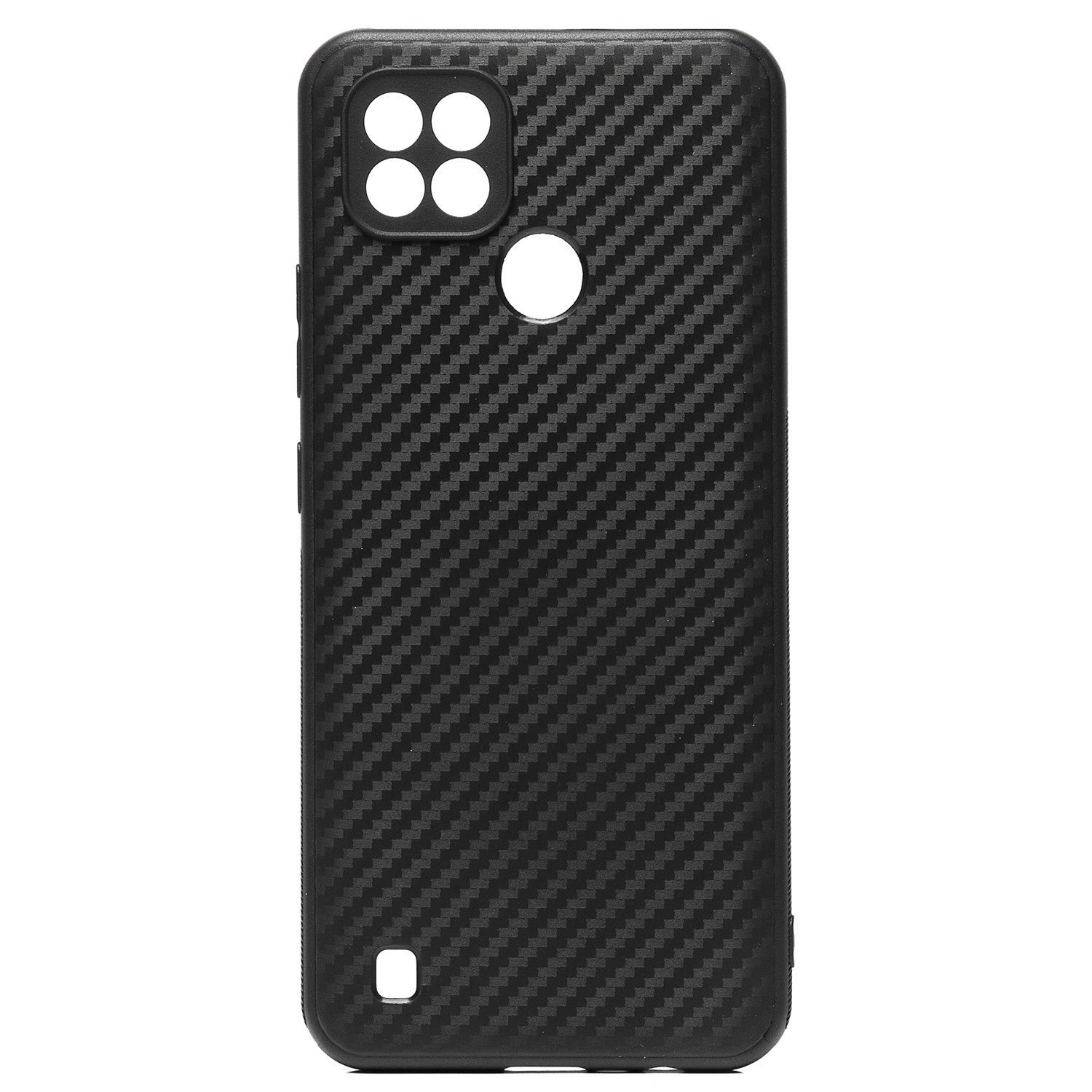 

Чехол-накладка SC263 для смартфона Oppo Realme C21, силикон, черный (204307)