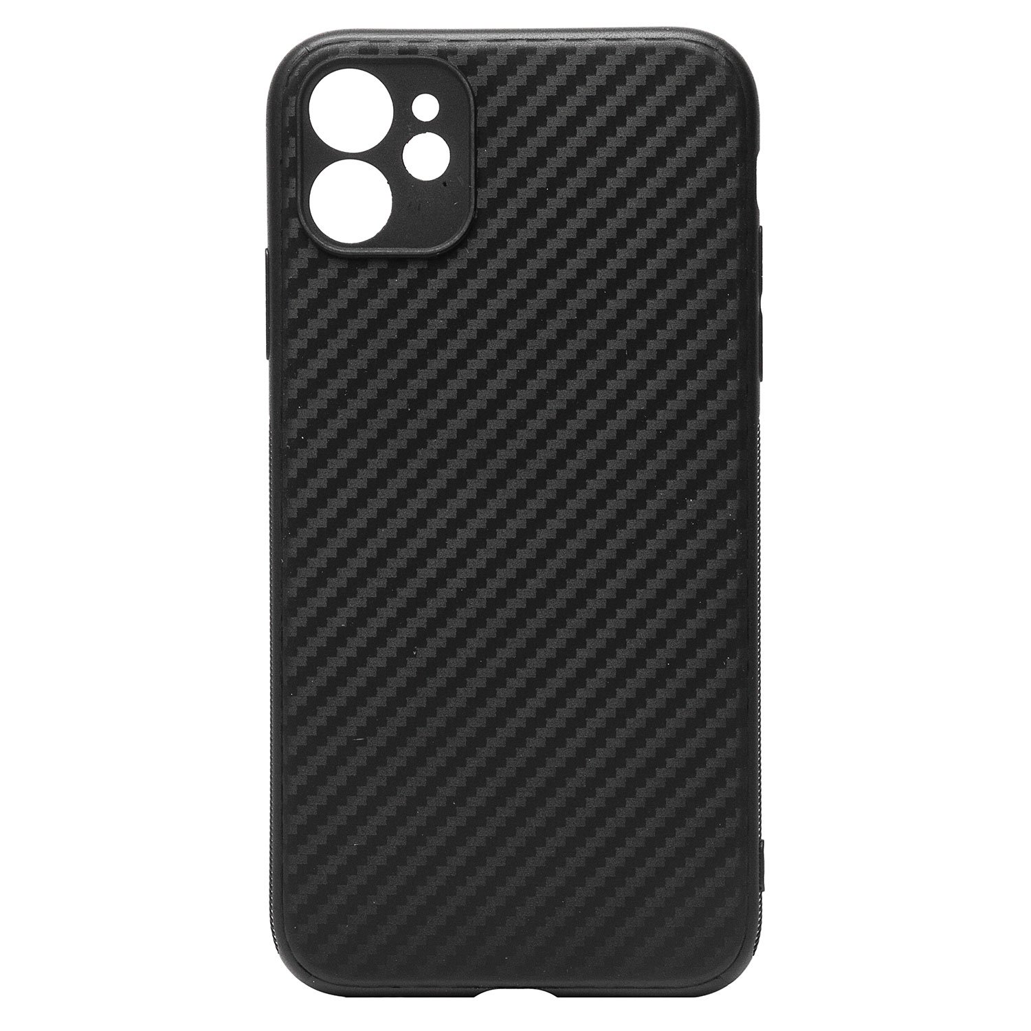 

Чехол-накладка SC263 для смартфона Apple iPhone 11, силикон, черный (204229)