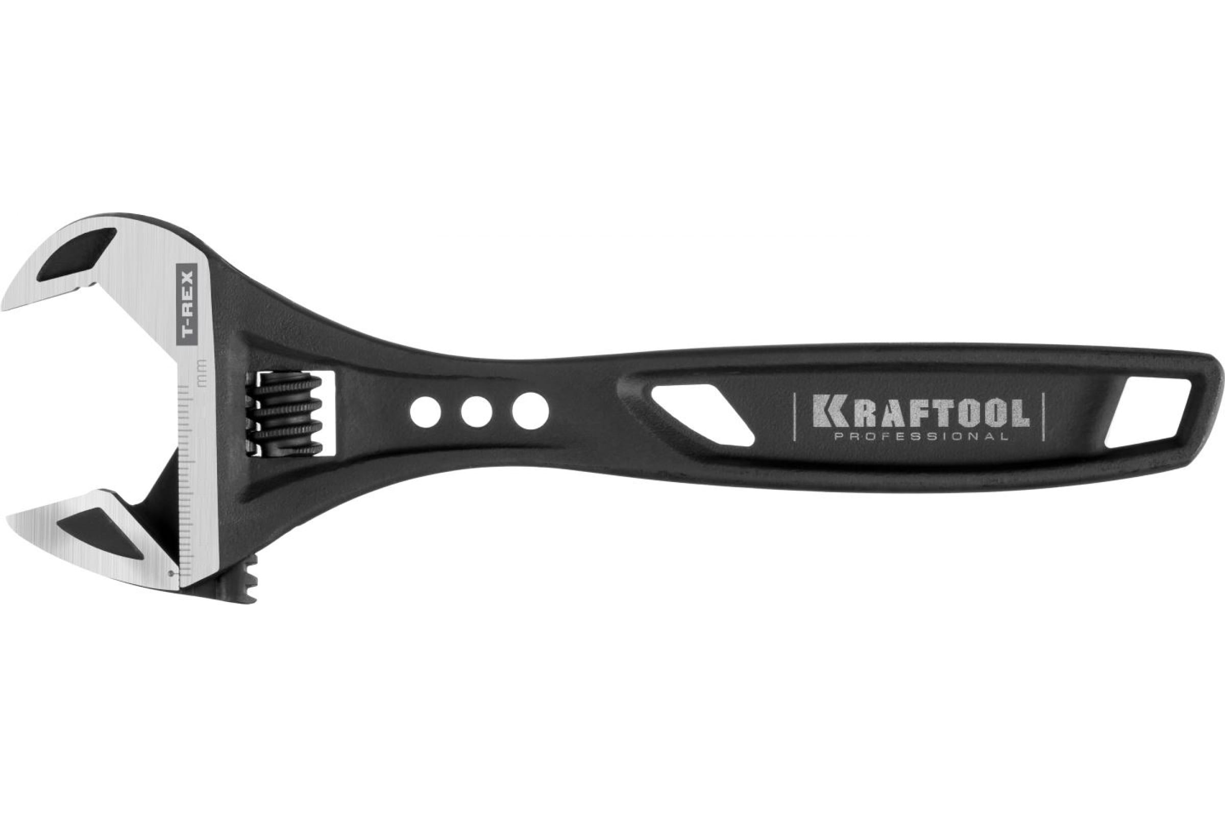 Ключ разводной силовой T-REX, 200 / 32 мм, KRAFTOOL [27254-20]
