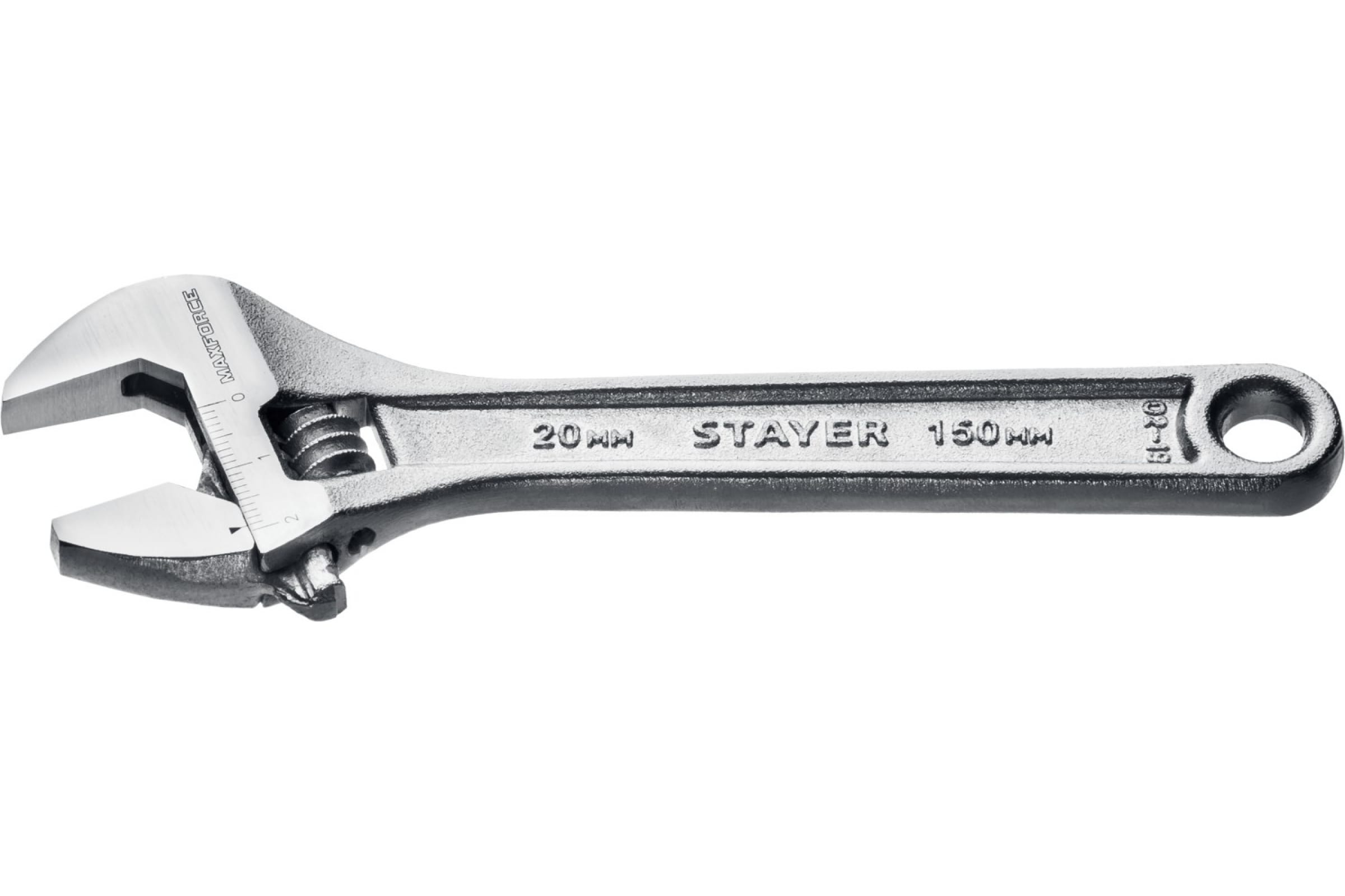Ключ разводной MAX-Force, 150 / 20 мм, STAYER [2725-15_z01]