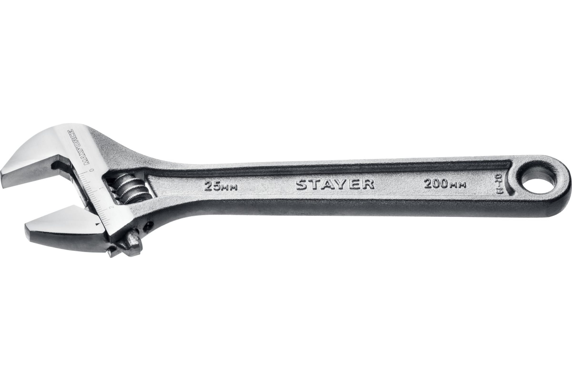 Ключ разводной MAX-Force, 200 / 25 мм, STAYER [2725-20_z01]