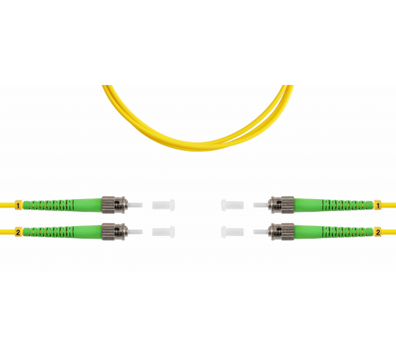 

Патч-корд оптический TopLan, ST/APC-ST/APC, одномодовый, 9/125, OS2, двойной, 1м, желтый (DPC-TOP-652-ST/A-ST/A-1.0)