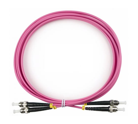 

Патч-корд оптический TopLan, ST/PC-ST/PC, многомодовый, 50/125, OM4, двойной, 20м, пурпурный (DPC-TOP-OM4-ST/P-ST/P-20), Розовый