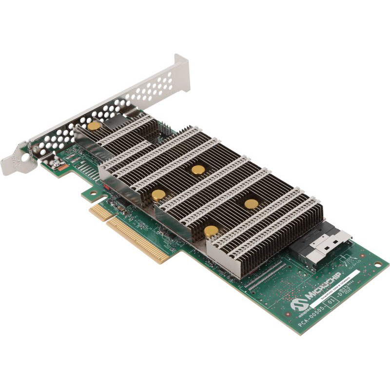 

Контроллер Microsemi Adaptec 3254-8i, SAS/SATA/NVMe 24G, 8-port (SlimSAS), 0/1/5/6/10/50/60/1 Triple/10 Triple, 4Gb, PCI-Ex8, SGL (32548IXS), 3254-8i