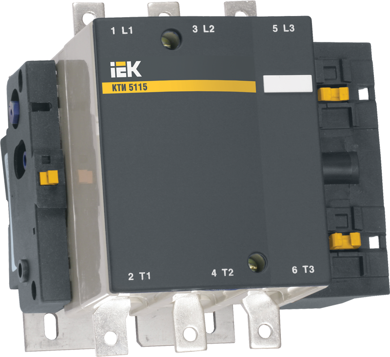 

Контактор 185А 230 В, AC, 1НО, IEK КТИ-5185 (KKT50-185-230-10), КТИ-5185