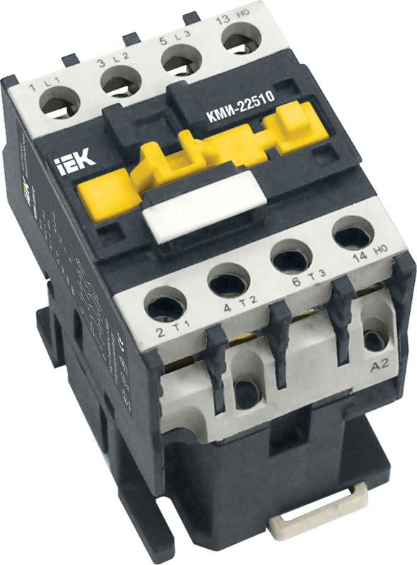 

Контактор 32А 400 В, AC, 1НО, IEK КМИ-23210 (KKM21-032-400-10), КМИ-23210