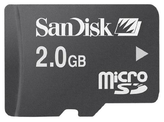 Карта памяти microsd 2gb