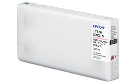 Картридж струйный Epson T43U ( C13T43U640), светло-пурпурный, оригинальный, объем 200мл для SureLab SL-D800