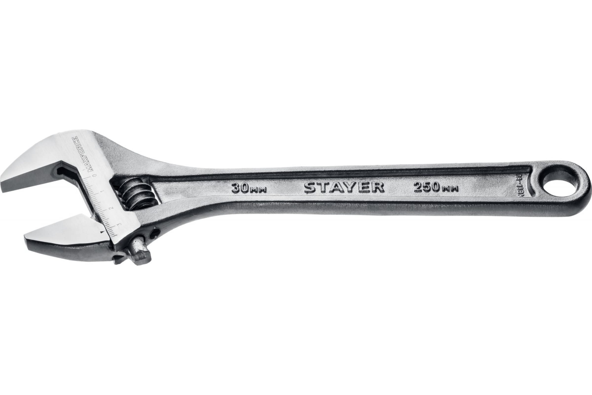 Ключ разводной MAX-Force, 250 / 30 мм, STAYER [2725-25_z01]