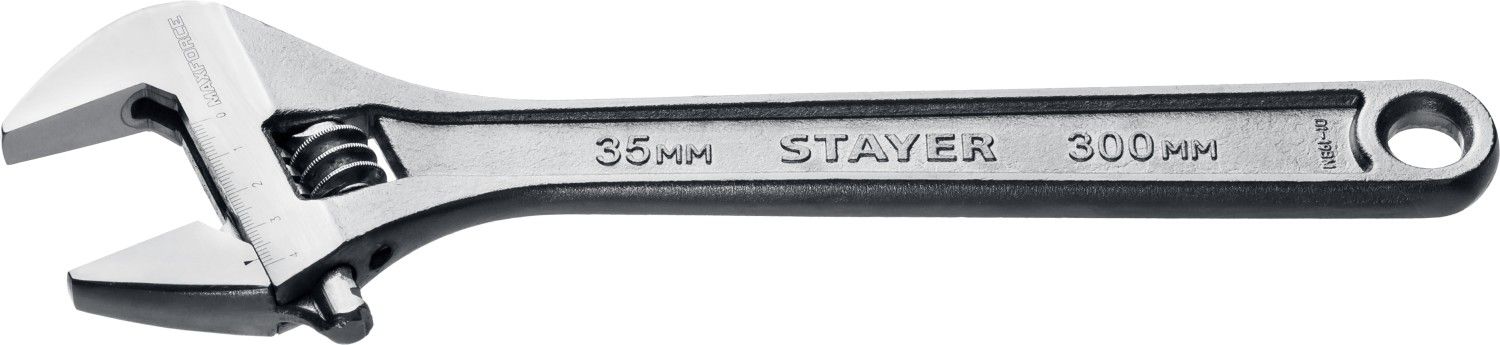 Ключ разводной MAX-Force, 300 / 35 мм, STAYER [2725-30_z01]