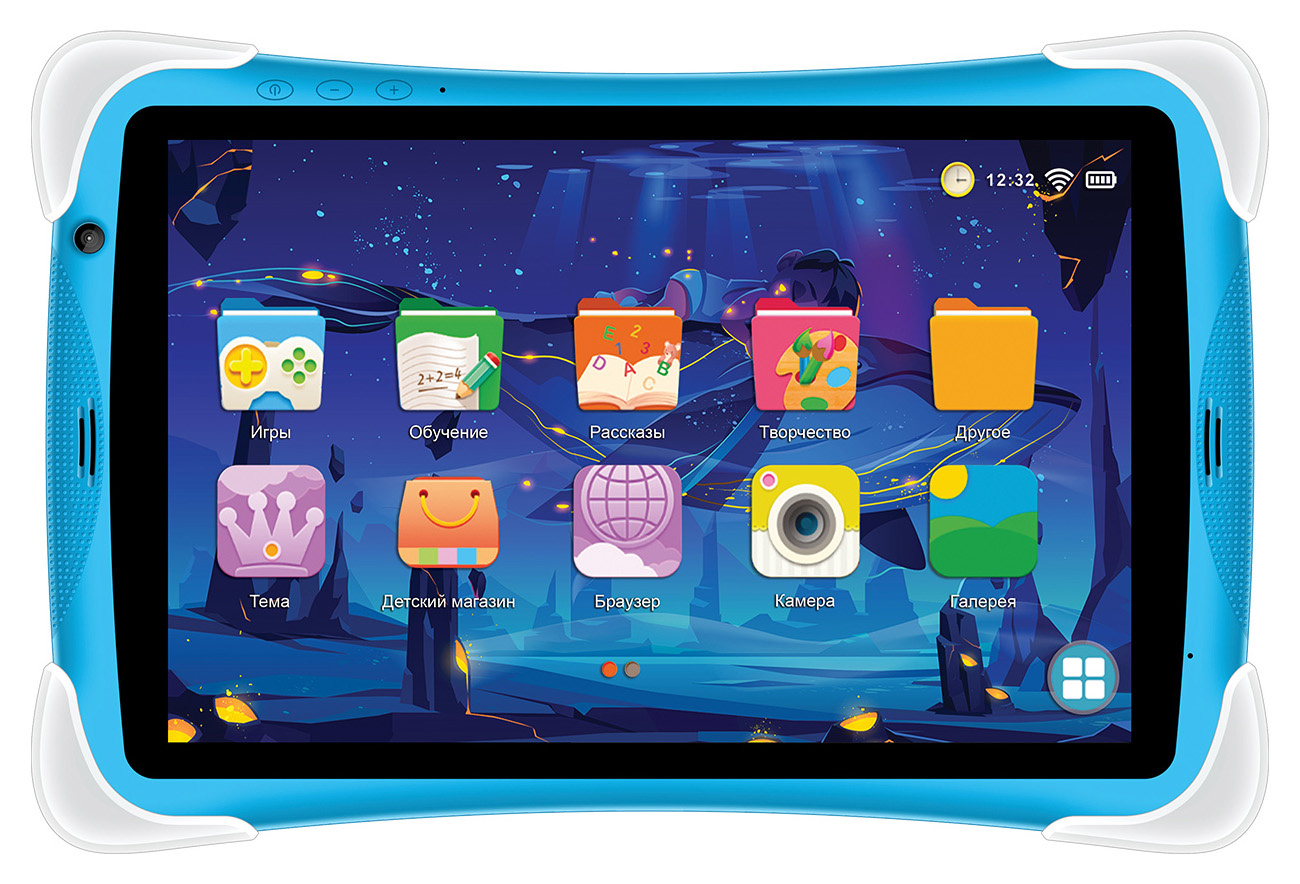 

Планшет Digma CITI Kids 10 10.1" 1280x800 IPS, MT8321, 2Gb RAM, 32Gb, 3G, WiFi, BT, 5 А·ч, Android 10, голубой (CS1232MG), Kids 10