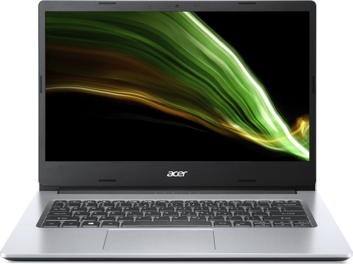 

Ноутбук Acer Aspire 1 A114-33-P9R1 14" IPS 1920x1080, Intel Pentium Silver N6000 1.1 ГГц, 4Gb RAM, 128Gb eMMC, W11, серебристый (NX.A7VER.00U), A114-33-P9R1
