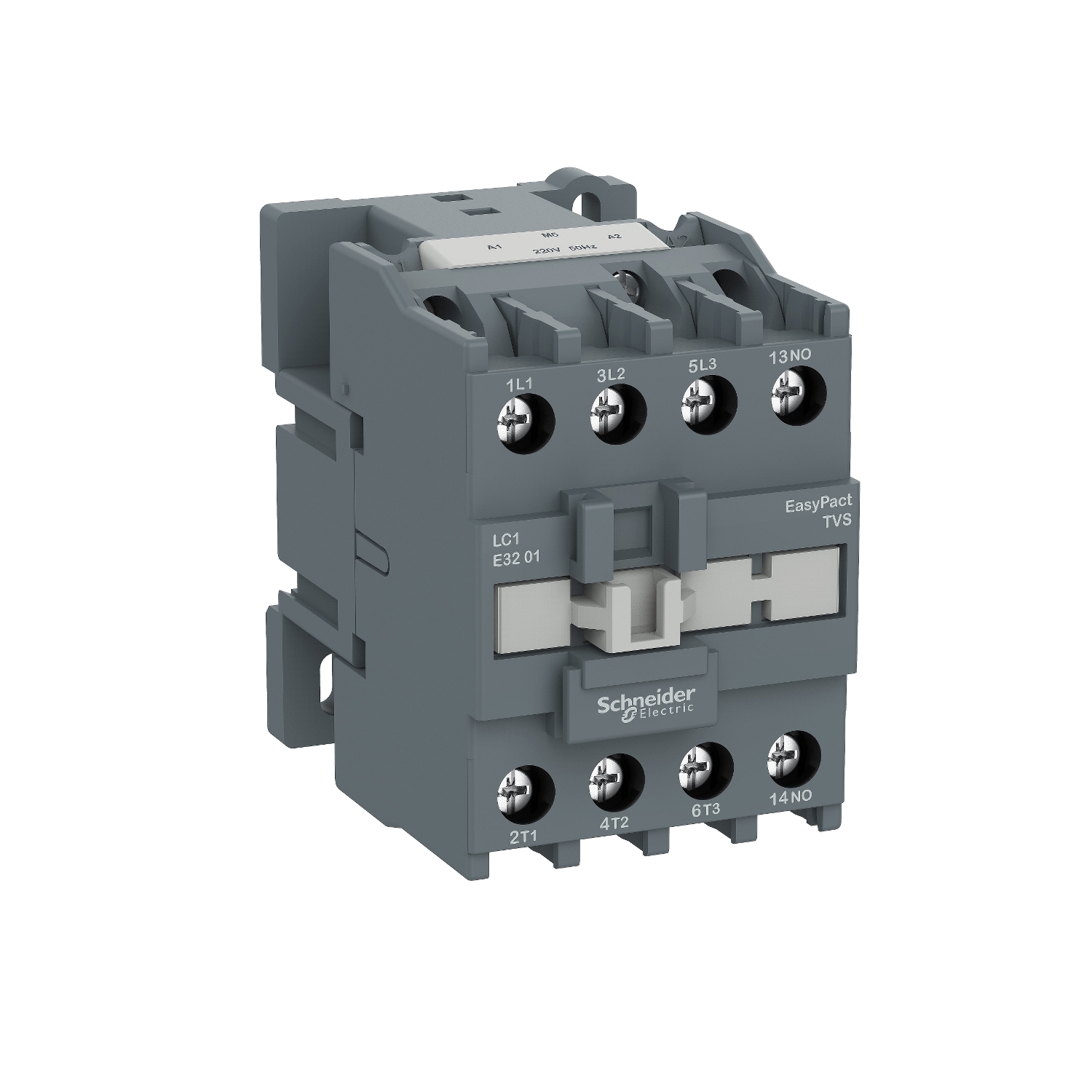 

Контактор 40A 230В, AC, 1НО, SCHNEIDER ELECTRIC EasyPact (LC1D40AM7), нет данных