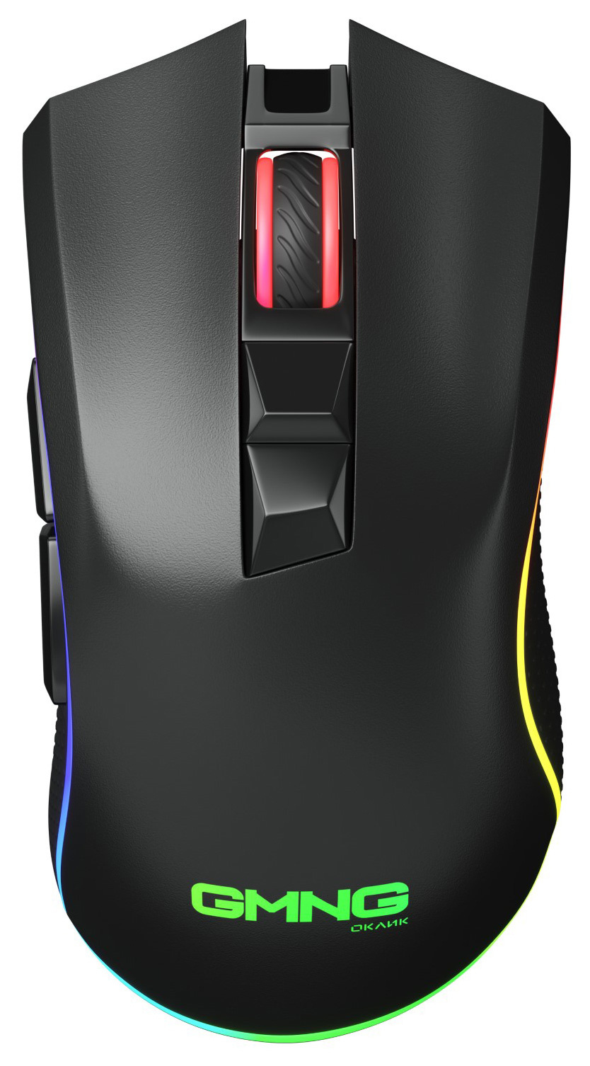 Мышь GMNG 980GMW, USB, черный